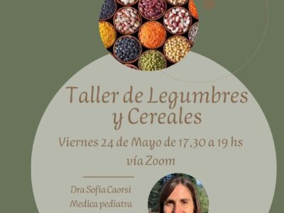 Taller VIRTUAL de Legumbres y Cereales